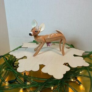 Annalee fawn. 1992. Approx  4”h